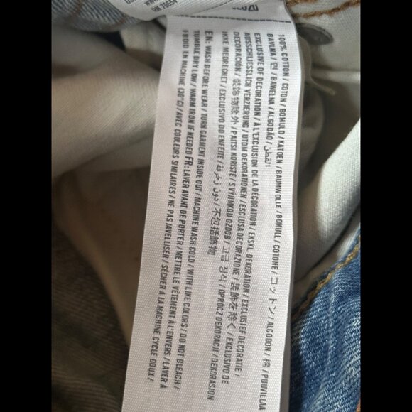 Abercrombie & Fitch Jeans 30 x 30 Mens Bootcut Button Fly Denim A&F Boot - Picture 10 of 11